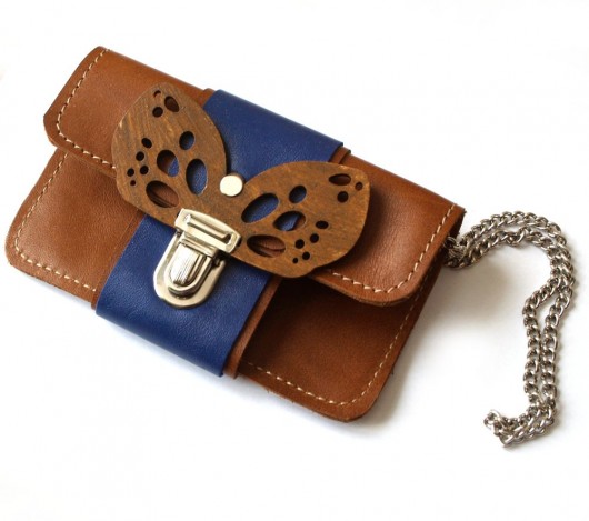 etui.fly brąz&granat zamówienie PAWDECO