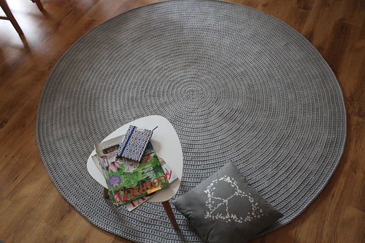 Dywan Light Grey 200cm LucyandKucy