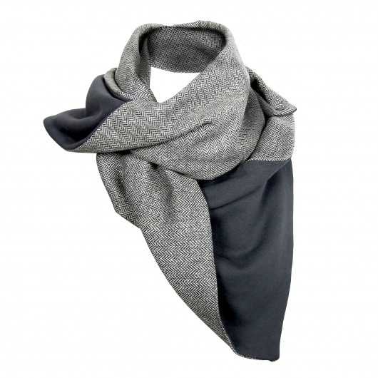 Szal Komin Tuba Etola Tweed HERRINGBONE CADOaccessories