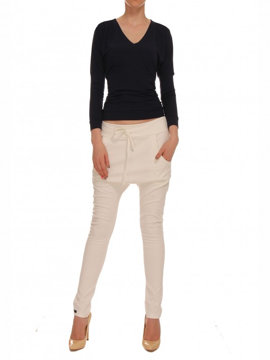 Bluzka z dekoltem YY500024 RAL5013 YULIYA BABICH