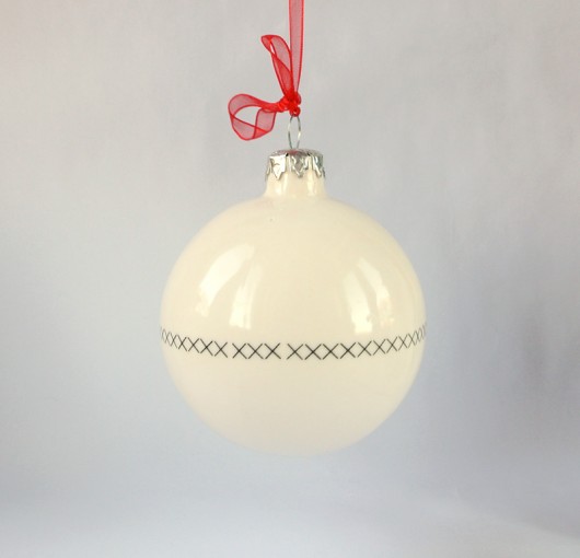 Dwie bombki porcelanowe  XXXXXXKina Gorska