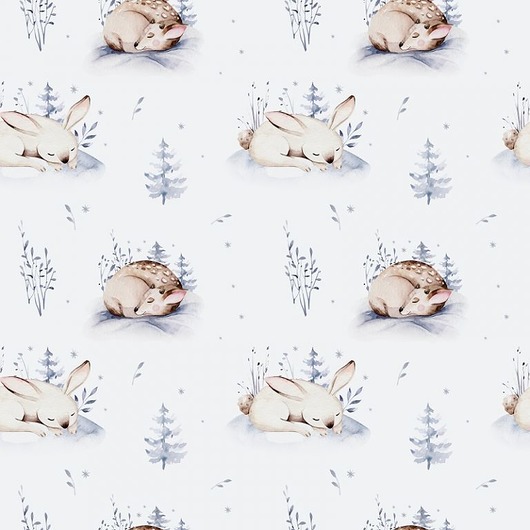naklejki ścienne do pokoju dziecka Tapeta Cozy Winter 2 53cmx10m PZ