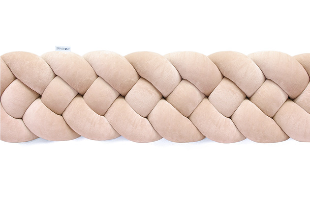 Ochraniacz warkocz 4 pasma BEIGE SPARROW