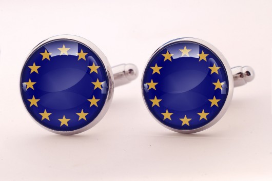 Spinki do mankietów Unia Europejska - 0818 EGGinEGG