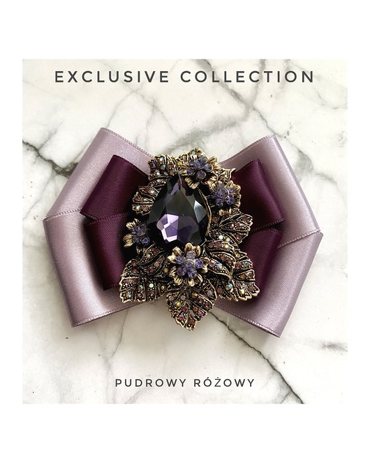 broszki Brosza  /naszyjnik z Kryształem  Exclusive  Collection  1 szt NEW