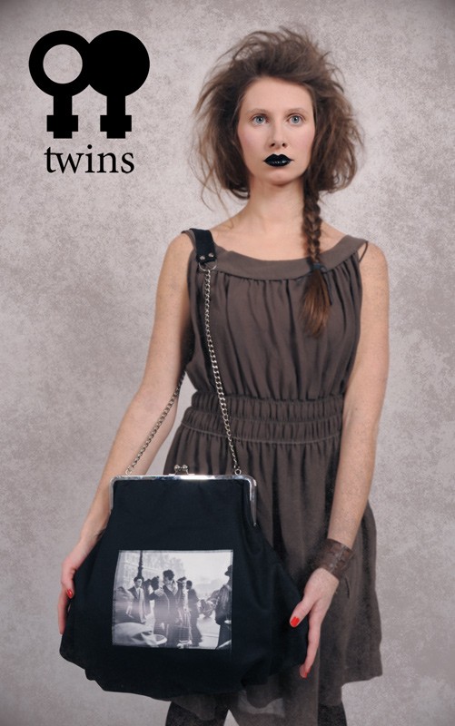 Torebka na zamówienie dł. rączka TWINS