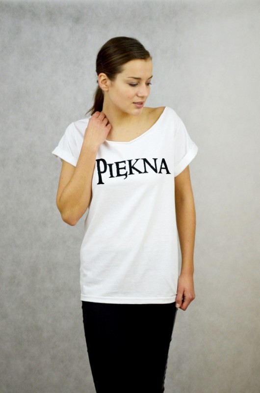 PIĘKNA-Koszulka Oversize T-shirt GAU great as You