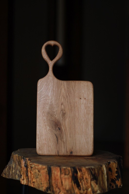 Deska kuchenna z serduszkiem wood home handmade