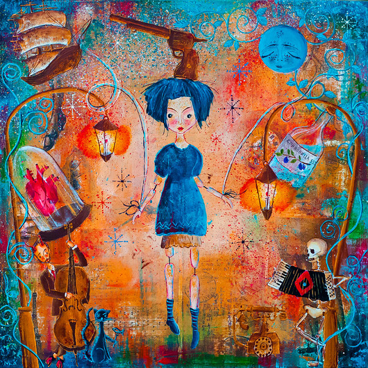 grafiki i ilustracje Wendy (canvas)