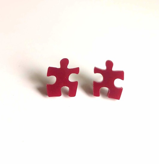 PuzzLove DeLuxe Mini / sztyfty / bordo Monika Roth