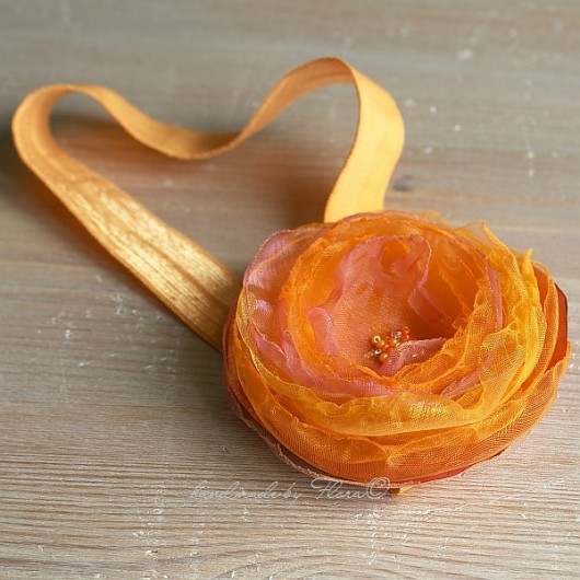 MANDARIN opaska na włosy FloraArt