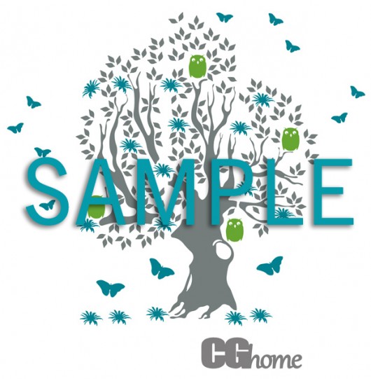 naklejki CGHOME sample próbka Cghome