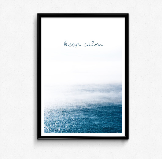 Keep calm 30x40 plakat Bury Lis
