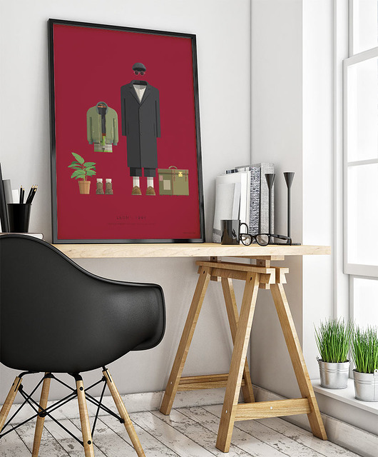 plakaty Leon Zawodowiec - plakat 50x70 cm fine art