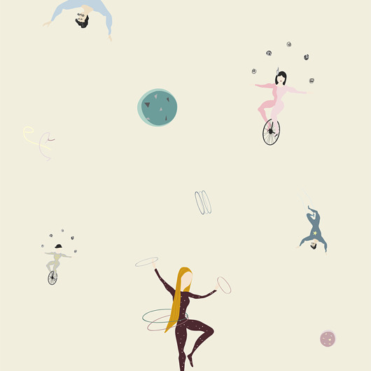 Tapeta dziecięca Sand Acrobats Humpty Dumpty Room Decoration