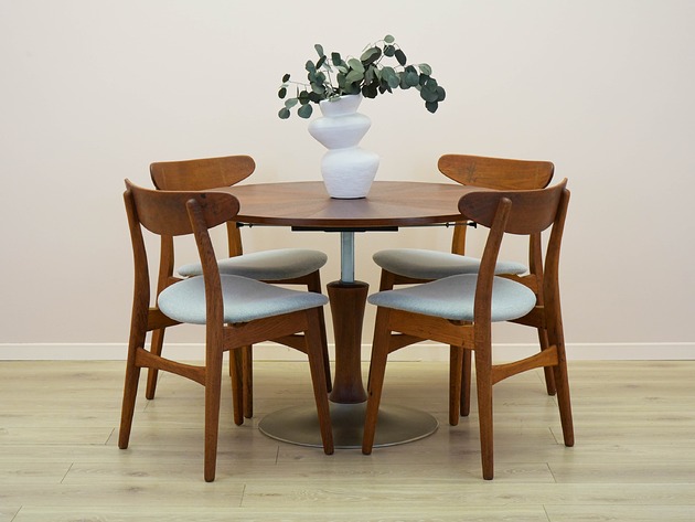 stoliki kawowe Stolik tekowy, duński design, lata 70, produkcja: Dania