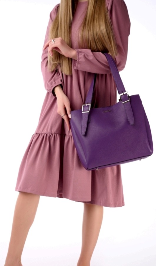 torby na ramię Torba skórzana  - shopper   (6372)