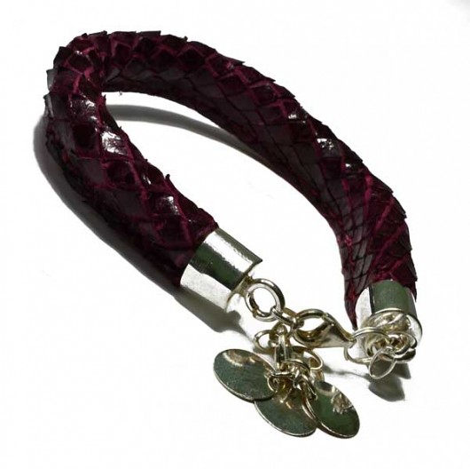 Bransoletka Personalna - Snake Purple Kat of Colours