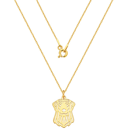 Naszyjnik z golden retrieverem /1090/ MYNESS