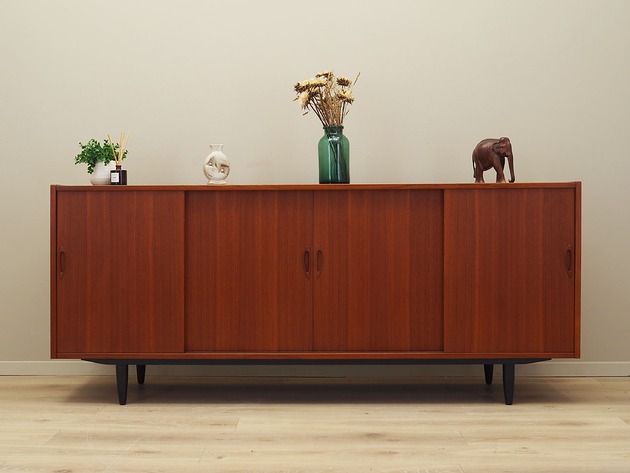komody i szafki Sideboard tekowy, duński design, lata 70, produkcja: Dania