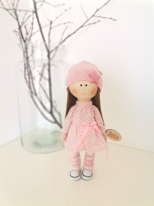 lalki Lalka handmade 30cm  dostępna od ręki