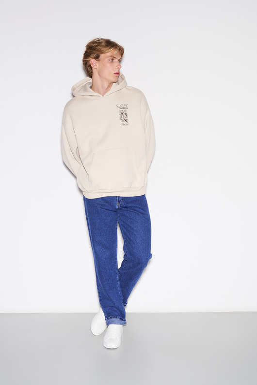 bluzy męskie HT x AK Bluza z kapturem Moonstruck męska