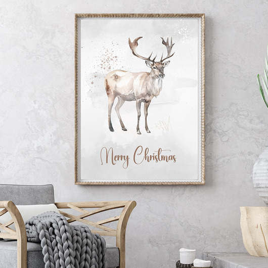 plakaty Plakat Winter deer