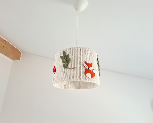lampy do pokoju dziecka Lampa sufitowa "Leśna przygoda"