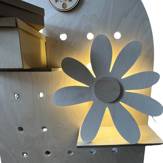 lampy do pokoju dziecka Lampka Kwiatek