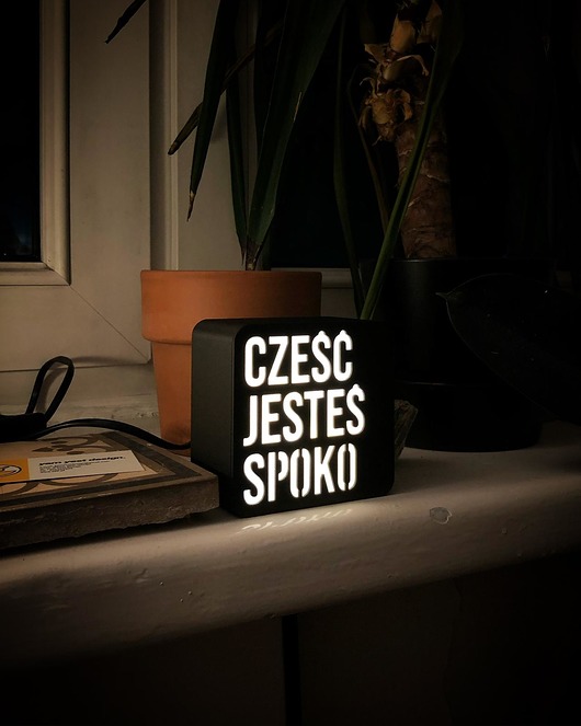 lampy stołowe Cześć, jesteś spoko!