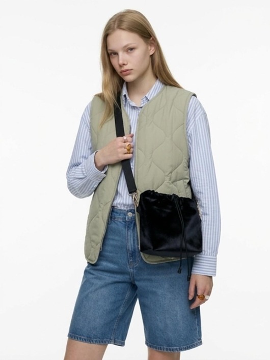 torebki mini Torebka worek Black