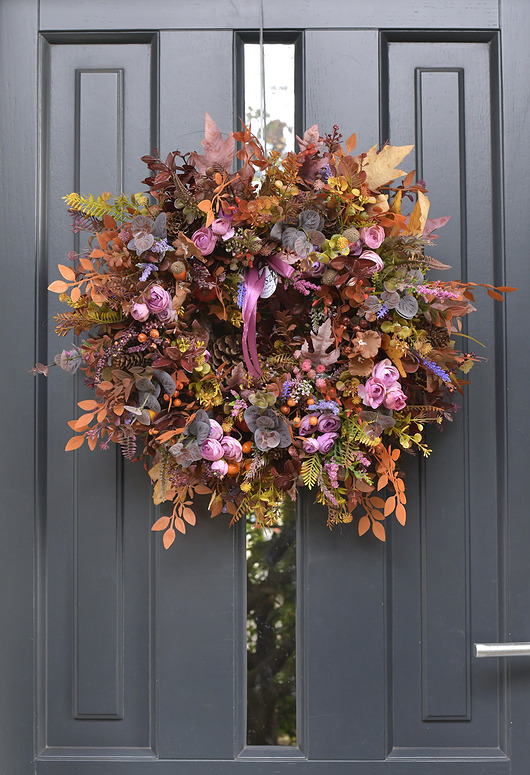 wianki Wianek" jesienne pomarańcze"