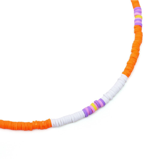 naszyjniki - inne Naszyjnik Summer Heat - neonowy