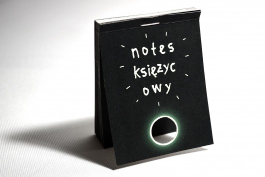 Animowany notes Fazy Księżyca Fikimiki Notesiki