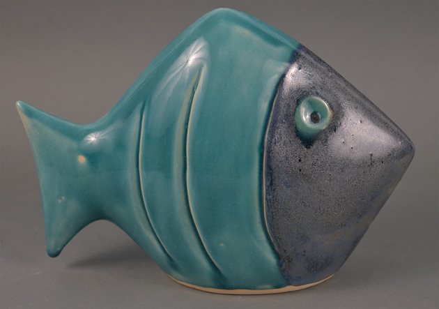 figurki i rzeźby Ryba ceramiczna