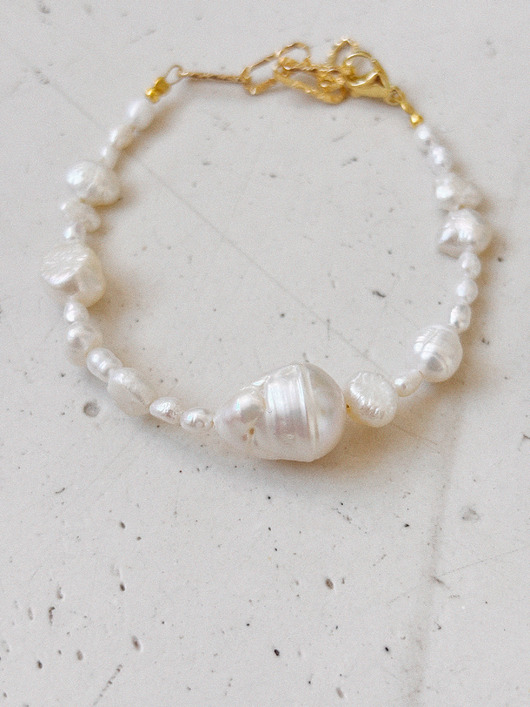 bransoletki - inne Bransoletka z pereł naturalnych