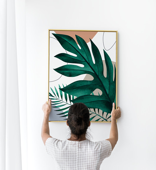 Roślinnie - plakat HOG STUDIO