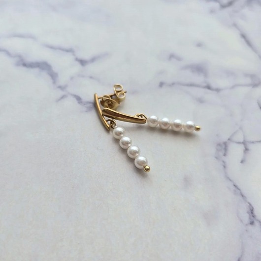 kolczyki z kamieniami Kolczyki Timeless Pearls
