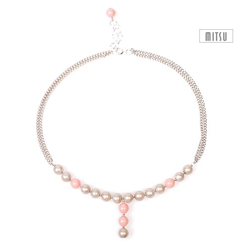 Naszyjnik Pink Coral Mitsu