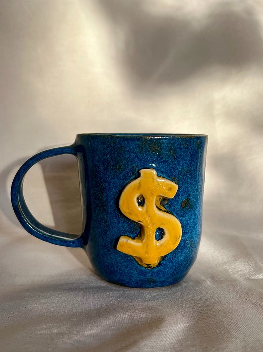 kubki Kubek ceramiczny Money Maker z dolarem