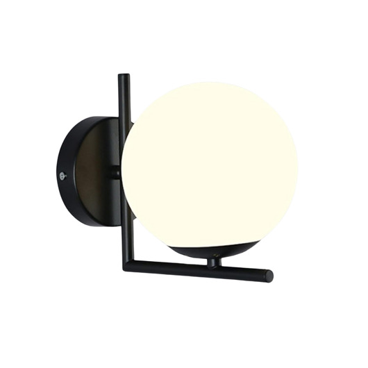kinkiety Kinkiet lampa ścienna lampa na ścianę złota szklana kula LED E27
