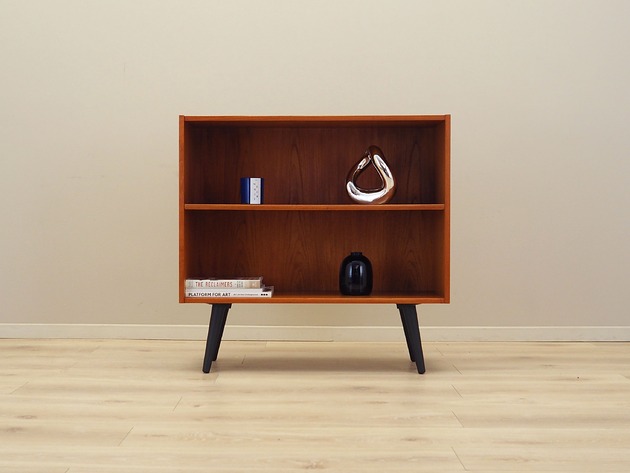 regały i półki Regał tekowy, duński design, lata 70, produkcja: Dania