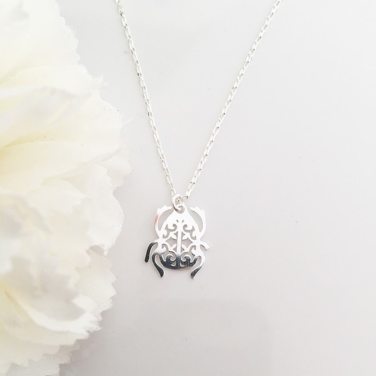 naszyjnik skarabeusz,  scarab necklace Anemon Atelier