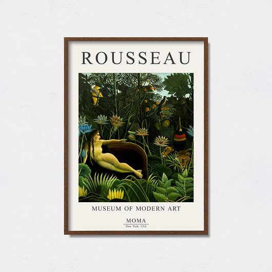 Henri Rousseau plakat do wystawy Pas De LArt