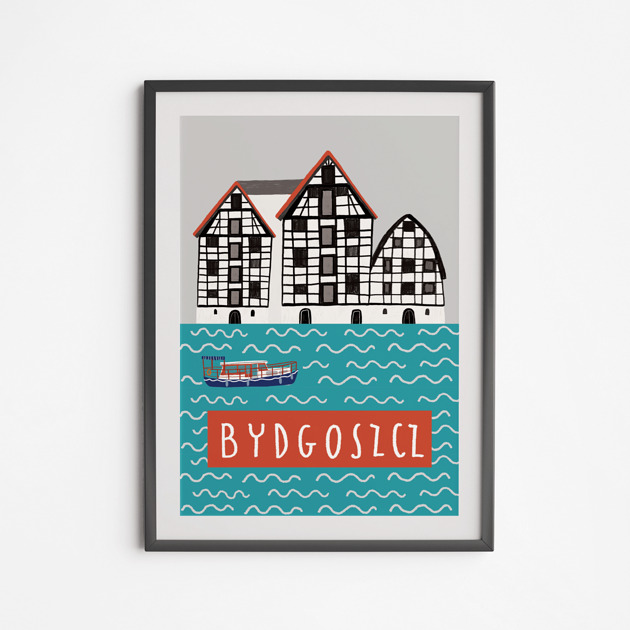 plakaty Plakat Bydgoszcz Spichrze