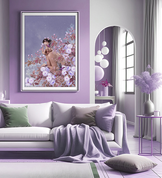 plakaty Plakat Kwiecista wiosna 50x70