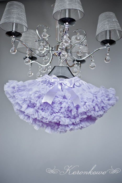 TUTU PETTISKIRT FIOLET  1-2 lata KAMA SOLARSKA