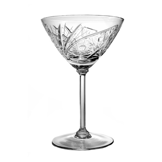 szklanki i kieliszki Kryształowe kieliszki do martini 6 sztuk LIDA