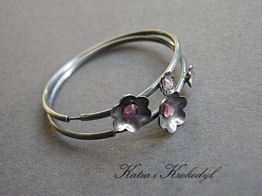 Koła vintage rose Katia i krokodyl