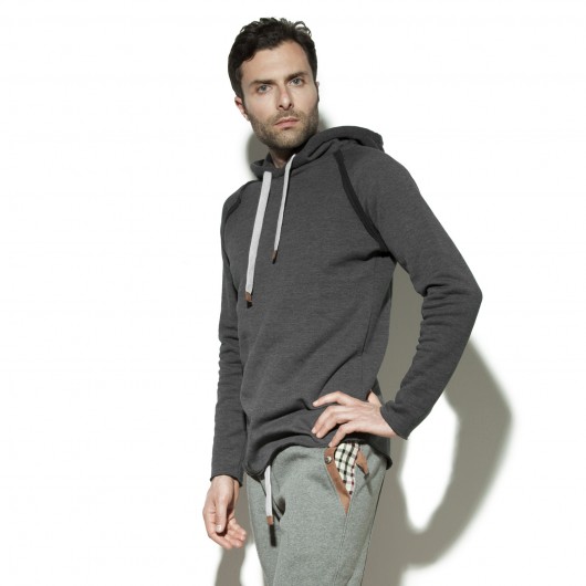 Oak Hoodie Man Modern • Grafit Bozzolo